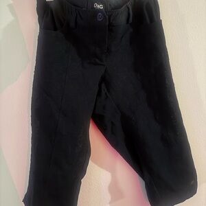 D&G Floral Lace/ Sheer Capri Short